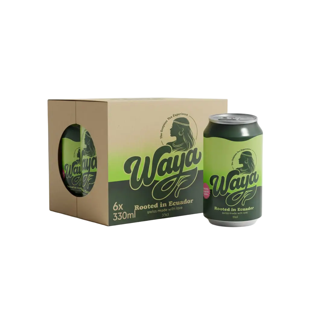 WAYA Guayusa Vitaldrink online kaufen — 6er-Pack und Dose
