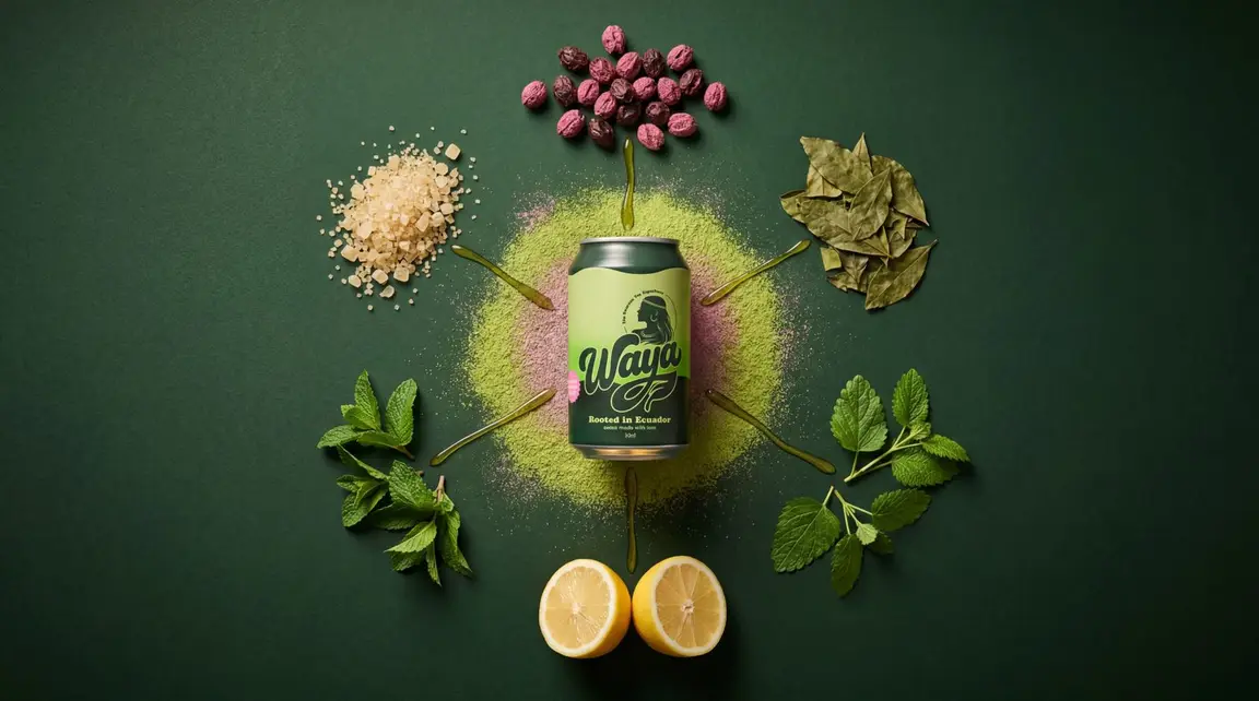 WAYA Guayusa Dose mit natürlichen Zutaten