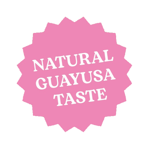WAYA Natural Guayusa Taste – Sticker · transparent