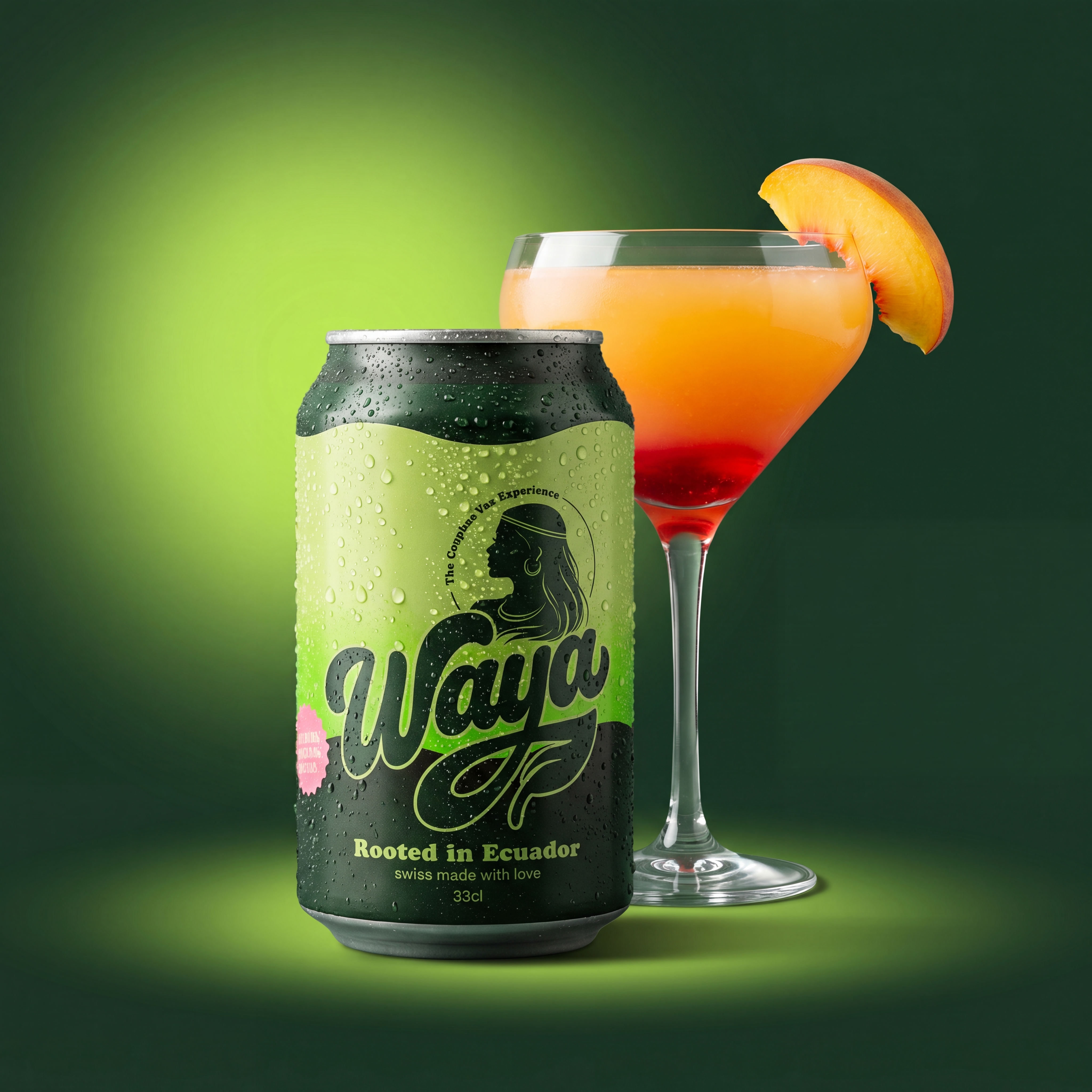 Dream Peach — Signature Drink mit WAYA Guayusa