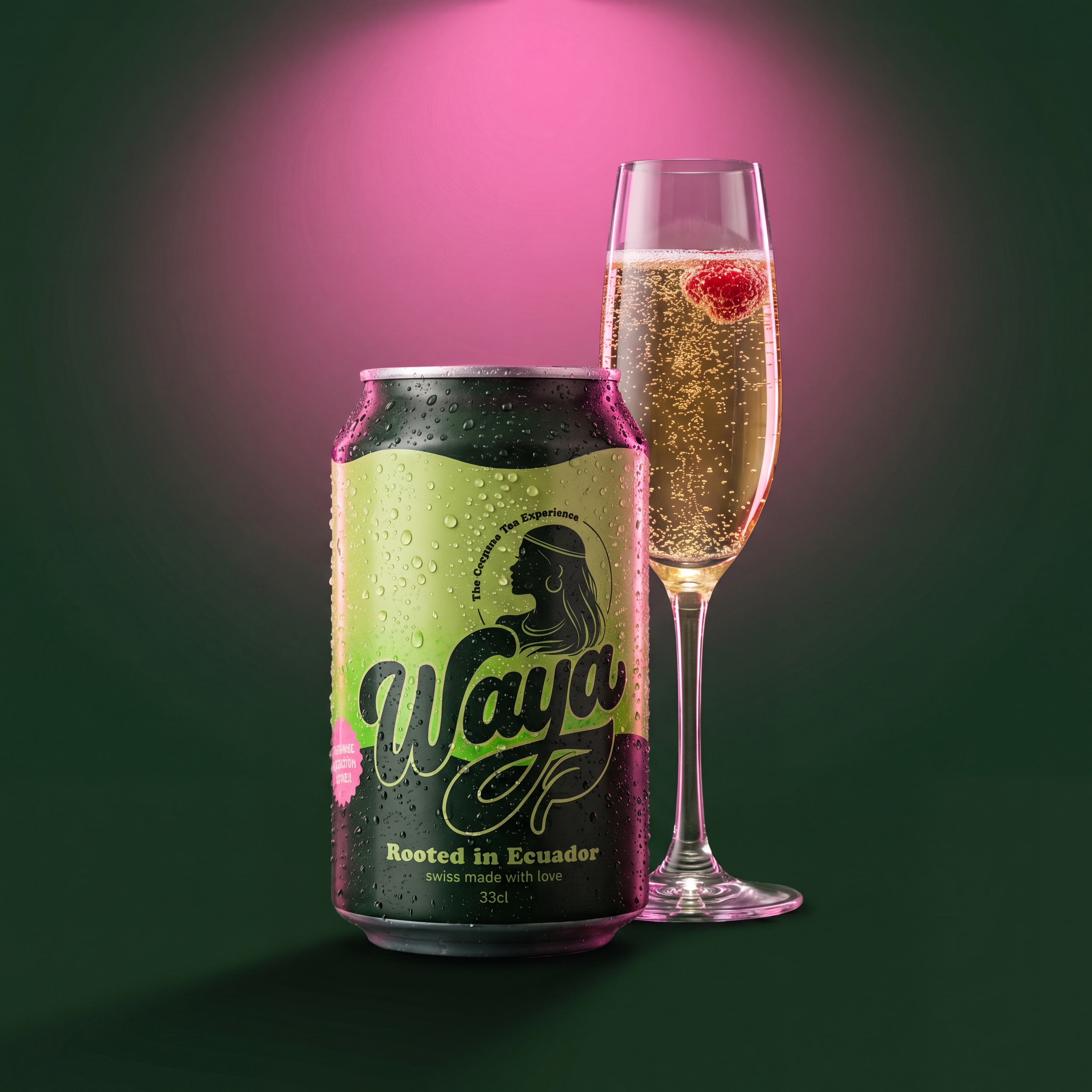 Disco Waya — Signature Drink mit WAYA Guayusa